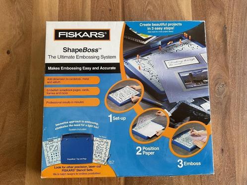 Fiskars Embossing Systeem ( incl verzending ), Hobby en Vrije tijd, Scrapbooking, Zo goed als nieuw, Frame of Mal, Overige merken
