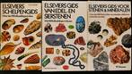 3x Elseviergidsen, edel-, sierstenen en schelpen (1973-1980), Gelezen, Ophalen of Verzenden, Los deel, Diverse, zie ook lijst