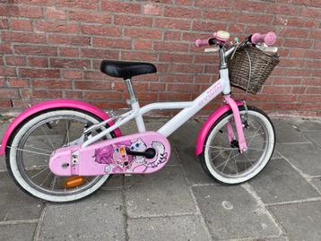B'twin Docto Girl 16 inch meisjesfiets beschikbaar voor biedingen