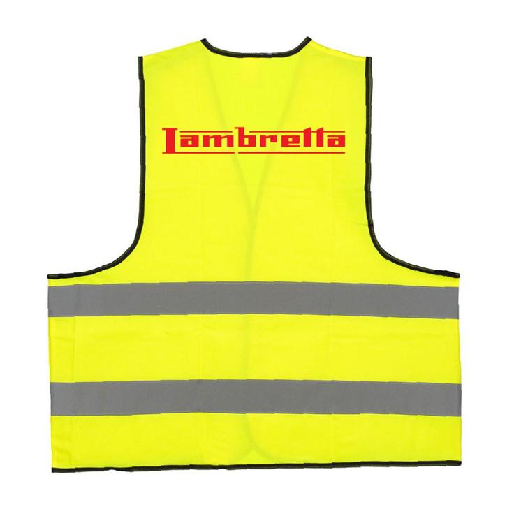 Fluo hesje Lambretta (NIEUW), Motoren, Kleding | Motorkleding, Jas | textiel, Dames, Heren, Kinderen, Nieuw zonder kaartje, Verzenden