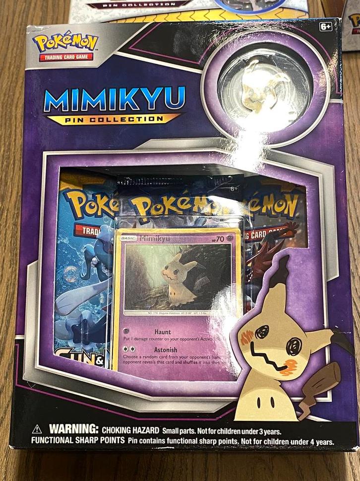 Pokémon Mimikyu pin collection, nieuw en sealed, Hobby en Vrije tijd, Verzamelkaartspellen | Pokémon, Nieuw, Overige typen, Ophalen of Verzenden