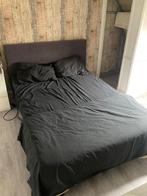 Bed 140x200 gratis af te halen, Huis en Inrichting, Slaapkamer | Bedden, Grijs, Gebruikt, Stof, 140 cm