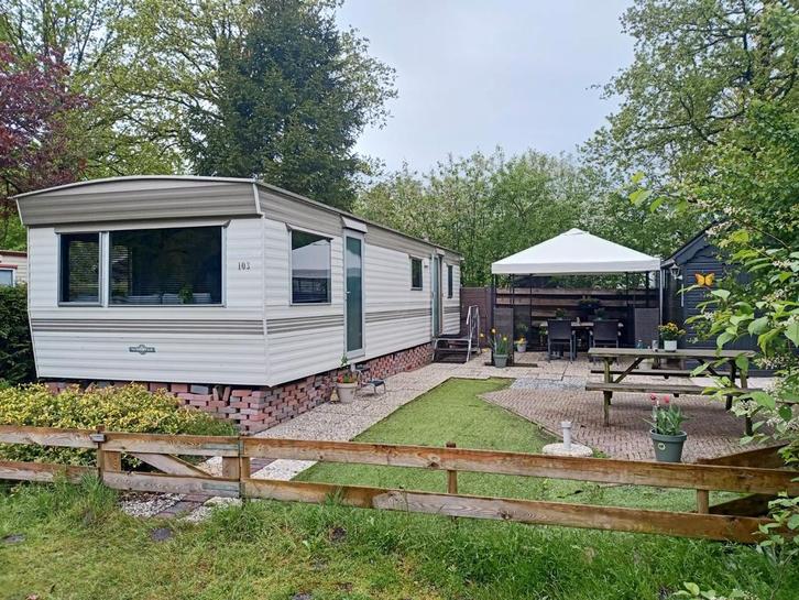 Stacaravan te huur in Schoonloo Drenthe- Last Minute in Sep!, Caravans en Kamperen, Verhuur