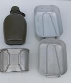 Set Koninklijke Landmacht Leger Nederland Veldfles Tin KL78, Ophalen of Verzenden, Landmacht, Nederland, Overige typen