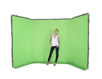 Lastolite Panoramic 4m breed Green en White screen system beschikbaar voor biedingen