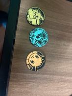 3 Pokémon Munten - Pikachu, Manaphy, Shaymin, Ophalen of Verzenden, Gebruikt, Overige typen