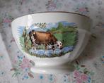 Franse spoelkom met koe, Antiek en Kunst, Ophalen of Verzenden