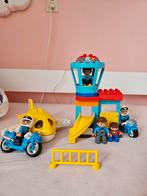 Duplo 10871 vliegveld en politie auto's, Ophalen of Verzenden, Zo goed als nieuw