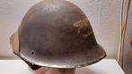 Engelse turtle helm met decals, Verzamelen, Ophalen of Verzenden, Landmacht, Engeland, Helm of Baret