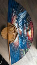 Waaier met dolfijnen, Huis en Inrichting, Woonaccessoires | Wanddecoraties, Ophalen, Zo goed als nieuw