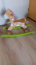 Janod hobbelpaard, Ophalen, Gebruikt