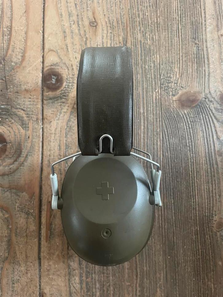Militaire gehoorbeschermer koptelefoon, Verzamelen, Militaria | Algemeen, Landmacht, Nederland, Ophalen of Verzenden
