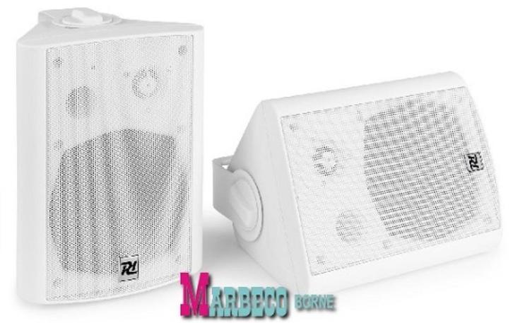 Actieve luidspreker set, Speaker set, USB, Bluetooth, White, Audio, Tv en Foto, Luidsprekers, Nieuw, Front, Rear of Stereo speakers