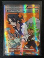 Professor Sycamore Full Art Trainer 114/114, Ophalen of Verzenden, Zo goed als nieuw, Losse kaart, Foil