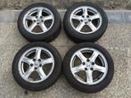 Winterbanden 205-55 R16 Honda, continental - firestone, Auto-onderdelen, Banden en Velgen, Ophalen, Gebruikt, 16 inch, Banden en Velgen