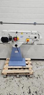 HBM 75 x 2000 bandschuurmachine 400 volt, Doe-het-zelf en Verbouw, Gereedschap | Schuurmachines, Ophalen of Verzenden, Zo goed als nieuw