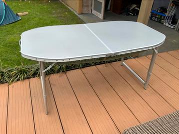 Bo-Camp ovale kampeertafel koffermodel beschikbaar voor biedingen