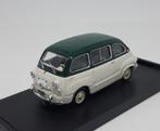 Fiat 600 Multipla 1968 Wit Groen - Model 1/43 - Brumm, Nieuw, Overige merken, Ophalen of Verzenden, Auto