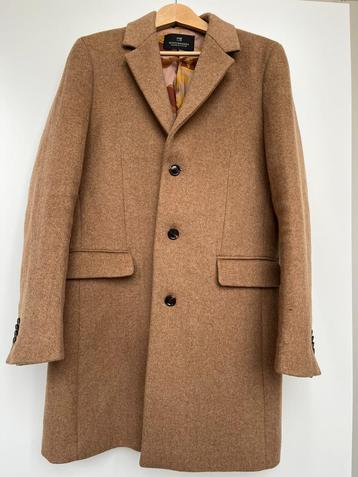Scotch & Soda - overjas mantel bruin beschikbaar voor biedingen