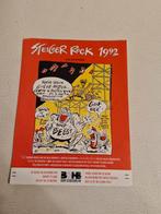 191 Sticker Steiger Rock 1992 - Rotterdam, Verzamelen, Stickers, Ophalen of Verzenden