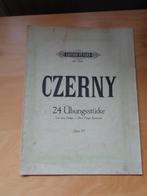 Czerny – 24 Ubungsstucke – Opus 777, Piano, Gebruikt, Ophalen of Verzenden, Artiest of Componist