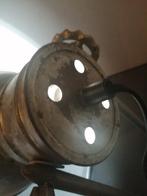 OUDE METALEN SCHIJNWERPER / LAMP 40X16 CM VERSTELBAAR, Ophalen of Verzenden