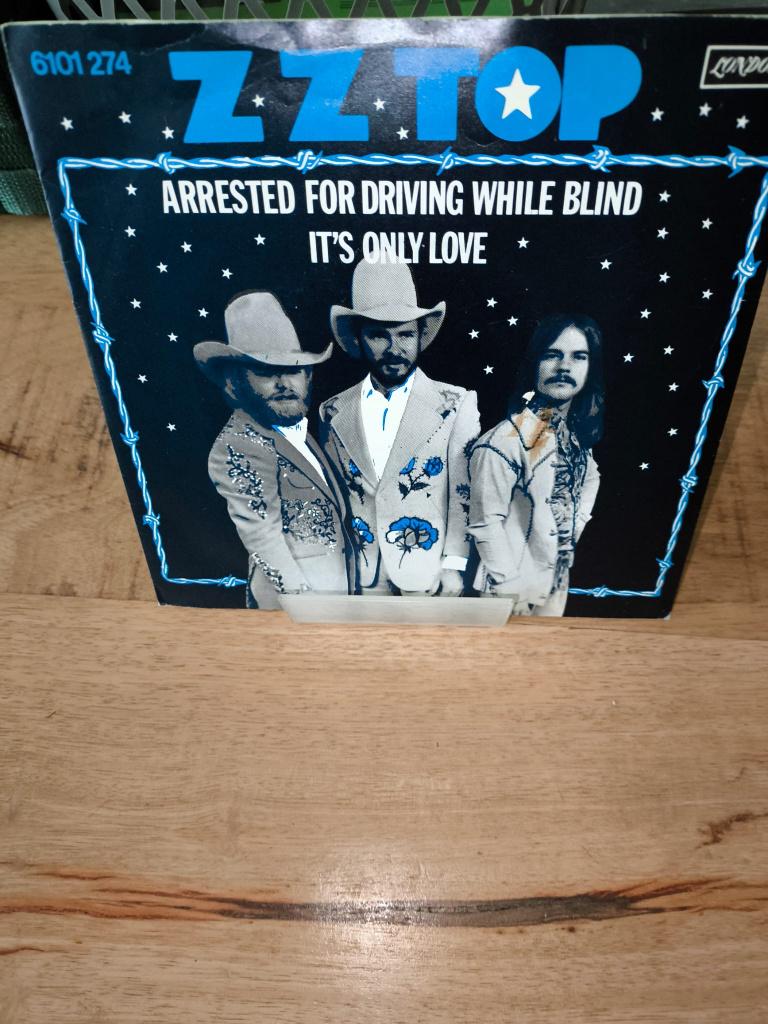 ZZ Top – Arrested For Driving While Blind, Cd's en Dvd's, Vinyl Singles, Gebruikt, 7 inch, Single, Ophalen of Verzenden