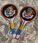 Brocante oud kinder speelgoed blik kleppertje, Ophalen of Verzenden