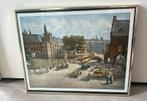 Vintage stadsprint Den Haag – Binnenhof en trambeeld, Ophalen