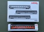 Märklin H0 / 42742 + 43510 “Eurofirma” rijtuigenset SNCB, Wisselstroom, Gebruikt, Wagon, Ophalen of Verzenden