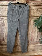 Vanilia zwart witte stretch broek mt 42, Vanilia, Zwart, Maat 42/44 (L), Ophalen of Verzenden