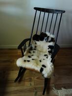 Scandinavische schommelstoel, Huis en Inrichting, Stoelen, Ophalen, Gebruikt, Wit, Eén