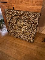 Wandpaneel metaal blauw, Huis en Inrichting, Ophalen, Zo goed als nieuw