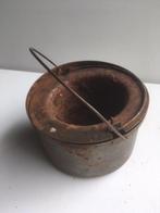 ijzeren lijmpot met binnenpot, Antiek en Kunst, Ophalen of Verzenden