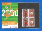 Postzegelmapje 224 - EK voetbal 2000, Postzegels en Munten, Postzegels | Nederland, Na 1940, Verzenden, Postfris