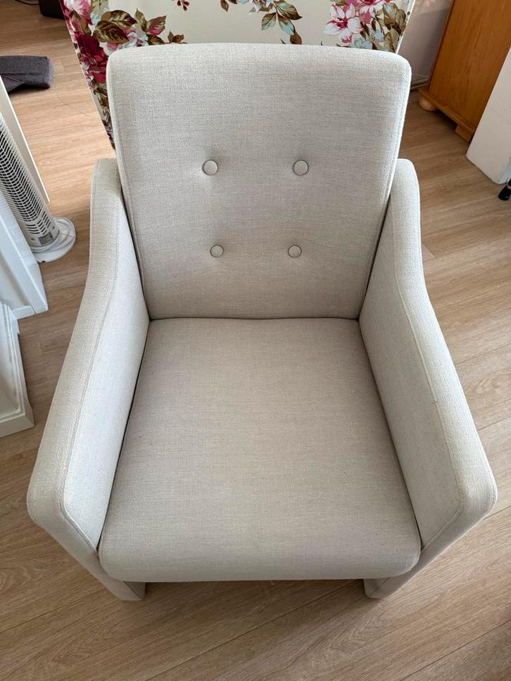 Mooie fauteuil te koop!, Huis en Inrichting, Fauteuils, Gebruikt, Stof, 50 tot 75 cm, 75 tot 100 cm, Ophalen