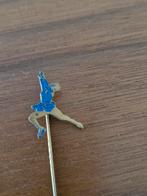 Sp 160 Vintage Schaats Pin - Kunstschaatsen Sjoukje Dijkstra, Verzamelen, Speldjes, Pins en Buttons, Ophalen of Verzenden