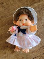 Vintage Monchhichi Pop met Flesje 13 cm, Ophalen of Verzenden, Gebruikt, Overige typen