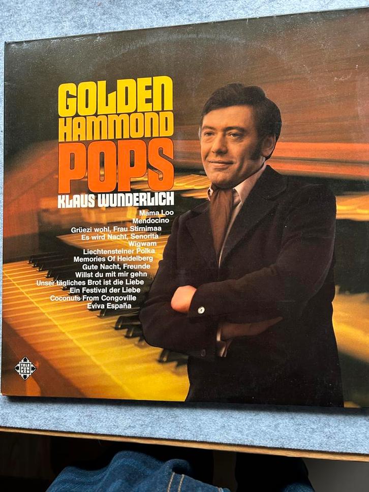 Dubbel Lp Klaus Wunderlich,golden Hammond Pops, Cd's en Dvd's, Vinyl | Overige Vinyl, Gebruikt, 12 inch, Ophalen of Verzenden