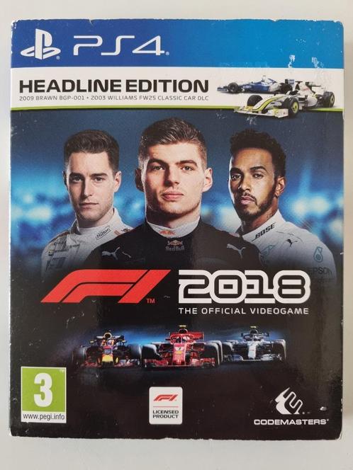 F1 Formule 1 2018 - PS4 - Headline Edition, Spelcomputers en Games, Games | Sony PlayStation 4, Ophalen of Verzenden
