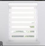 Duo rolgordijn, Zo goed als nieuw, Wit, 100 tot 150 cm, 50 tot 100 cm