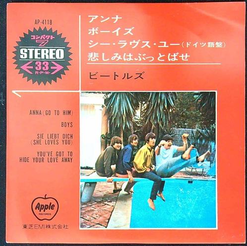 BEATLES - Anna (Go To Him) +3 Japan 7" EP w/PS, Cd's en Dvd's, Vinyl Singles, Zo goed als nieuw, EP, Pop, 7 inch, Ophalen of Verzenden