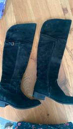 Suede esprit laarzen overknee, Hoge laarzen, Zwart, Ophalen of Verzenden, Gedragen