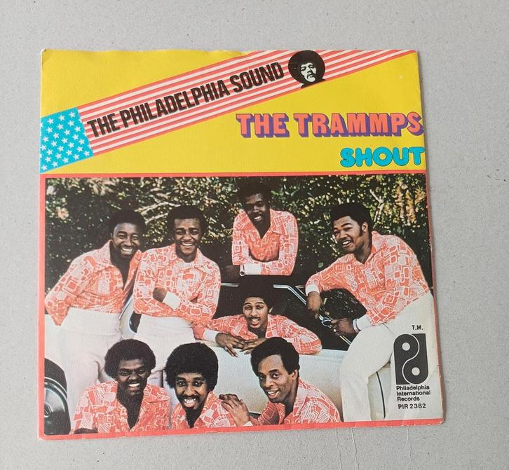 The Trammps - Shout, Cd's en Dvd's, Vinyl Singles, Zo goed als nieuw, Single, Pop, 7 inch, Ophalen of Verzenden