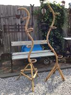 2 Vintage Bamboe Planten Slangen, Ophalen, Overige materialen, Gebruikt, 100 cm of meer