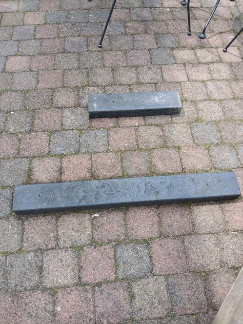 Kunststof ondersteuningsblokken - balken, Tuin en Terras, Palen, Balken en Planken, Zo goed als nieuw, Balken, Minder dan 180 cm