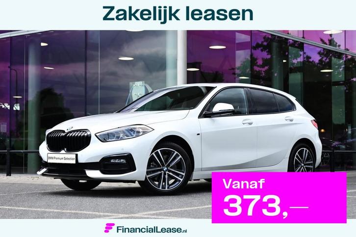 BMW 1 Serie 118i Executive Sport Line / Panoramadak / Sports, Auto's, BMW, Bedrijf, Lease, Financial lease, 1-Serie, Achteruitrijcamera