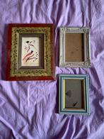 3 leuke klasieke lijstjes, Antiek en Kunst, Ophalen of Verzenden