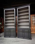 Set van twee prachtige boekenkasten | Eichholtz #2446, Niet ingevuld, Gebruikt, 100 tot 150 cm, Niet ingevuld