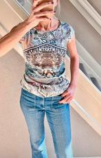 Schitterende top Marccain in zijde, katoen en tule mt 36, Kleding | Dames, Blouses en Tunieken, Overige kleuren, Ophalen of Verzenden